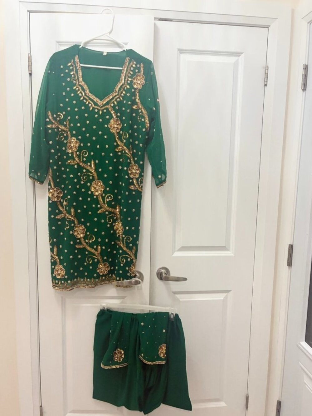 Emerald Green Indian Salwar Kameez Set